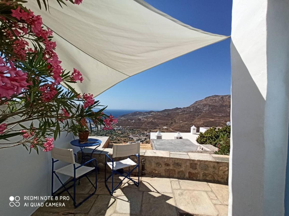 Traditional Stone House With Breathtaking View Serifos Town Eksteriør bilde