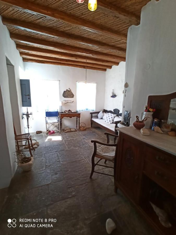Traditional Stone House With Breathtaking View Serifos Town Eksteriør bilde