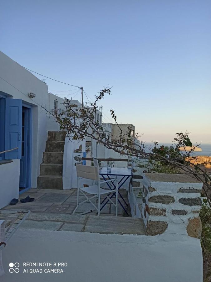 Traditional Stone House With Breathtaking View Serifos Town Eksteriør bilde