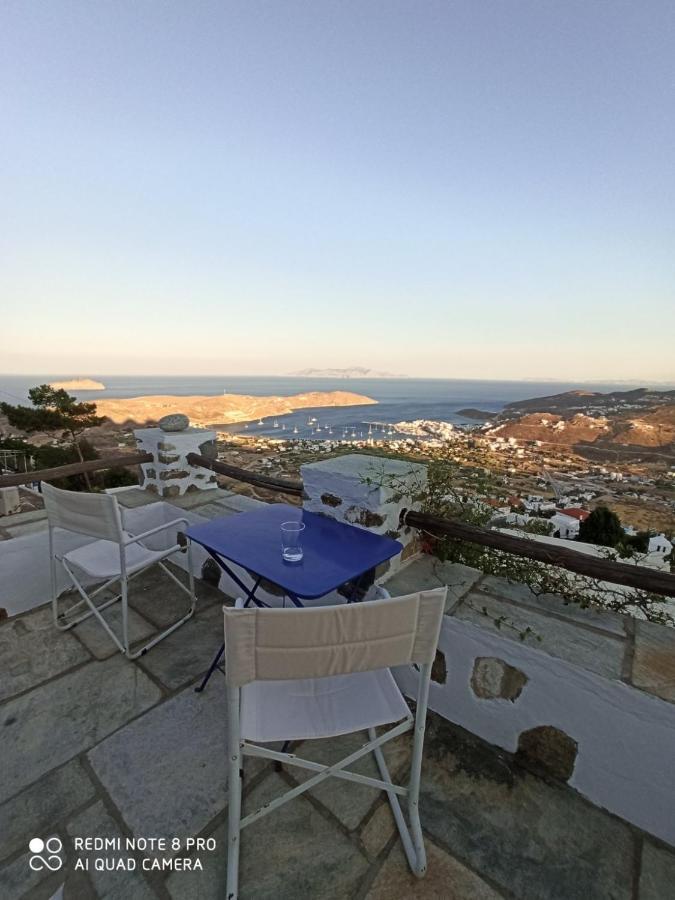 Traditional Stone House With Breathtaking View Serifos Town Eksteriør bilde