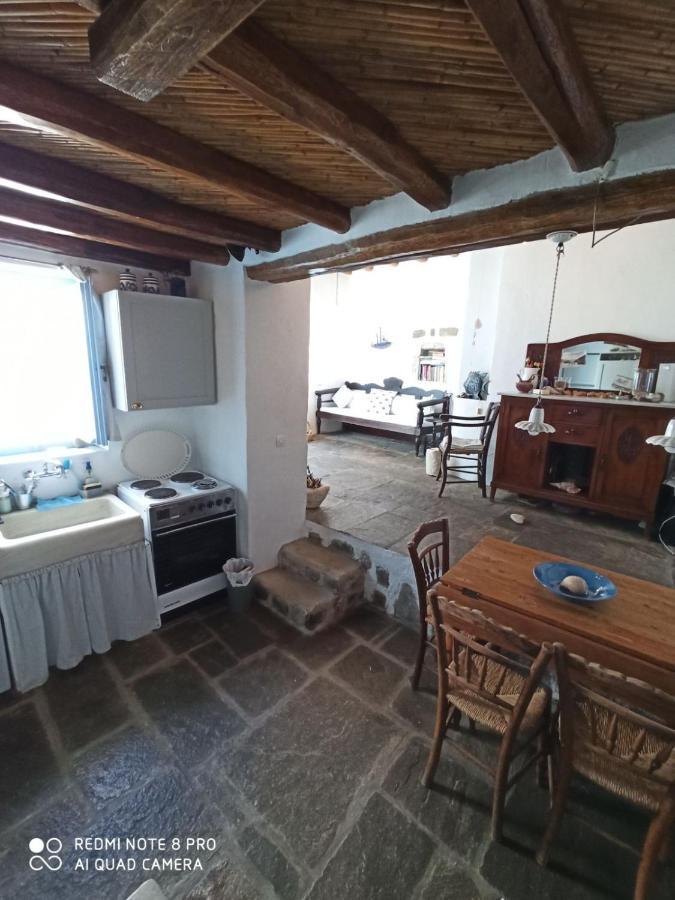 Traditional Stone House With Breathtaking View Serifos Town Eksteriør bilde