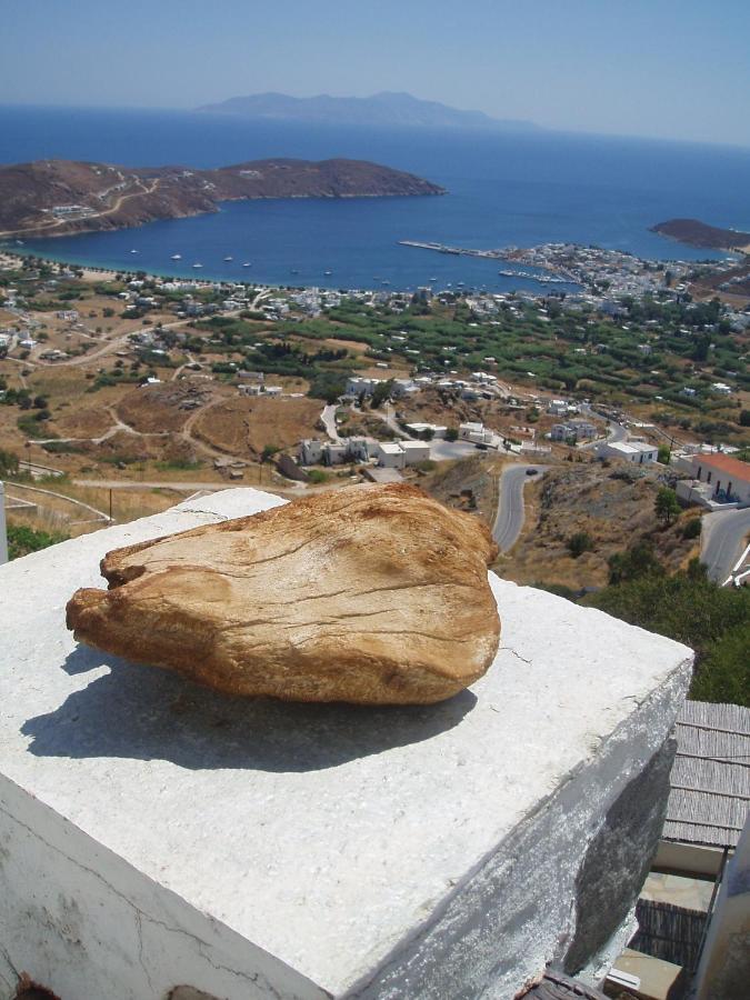 Traditional Stone House With Breathtaking View Serifos Town Eksteriør bilde